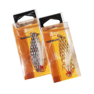 MIZOO FISHING ΤΕΧΝΗΤΟ ΔΟΛΩΜΑ ΑΣΗΜΙ / ΧΡΥΣΟ 5.5CM